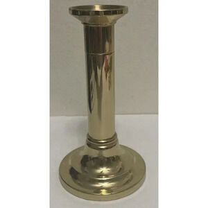 Baldwin Solid‎ Brass Taper Candlestick Holder 6 1/4"